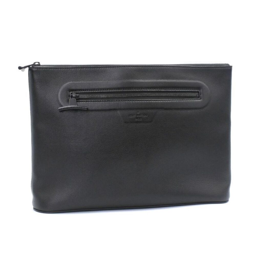 Louis Vuitton Pochette Cosmos Infinity Pouch Shoulder Bag Leather Noir Black